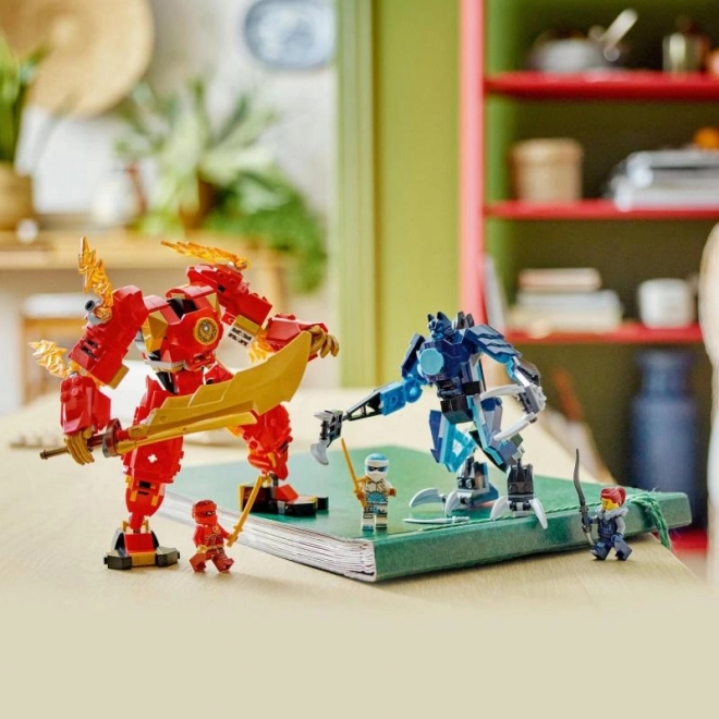 Vier Minifiguren voor Plezier