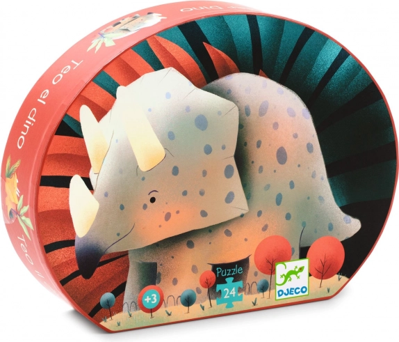 Puzzle Dinosaure 24 pièces de Djeco