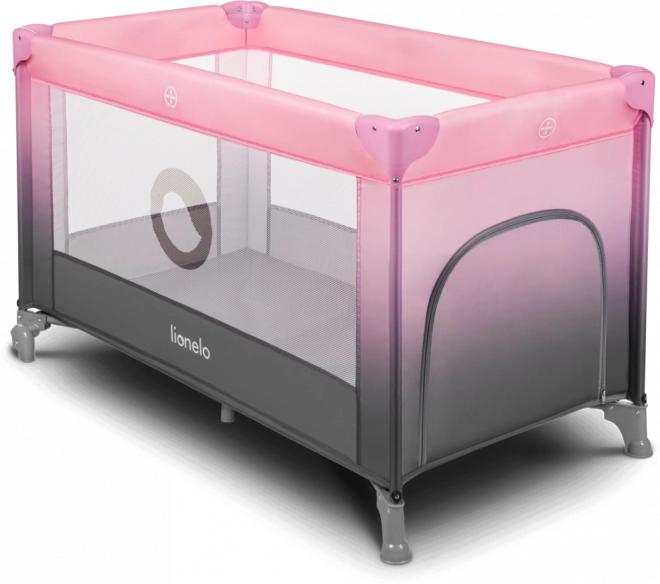 Lit parapluie Lionelo Stefi – Rose