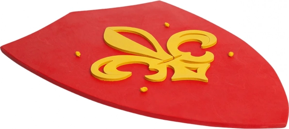 Authentic ANJOU coat of arms
