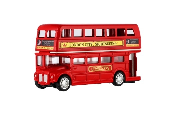 Rode dubbeldekker Londen 12 cm