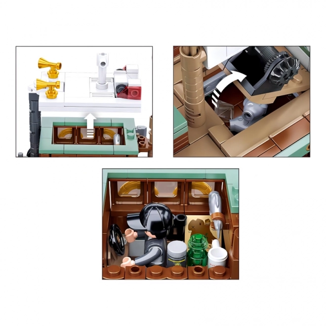 Sluban ModelBricks M38-B1119 Vissersboot Ellie