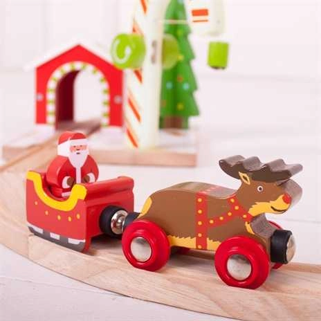 Compatible avec les circuits de trains en bois