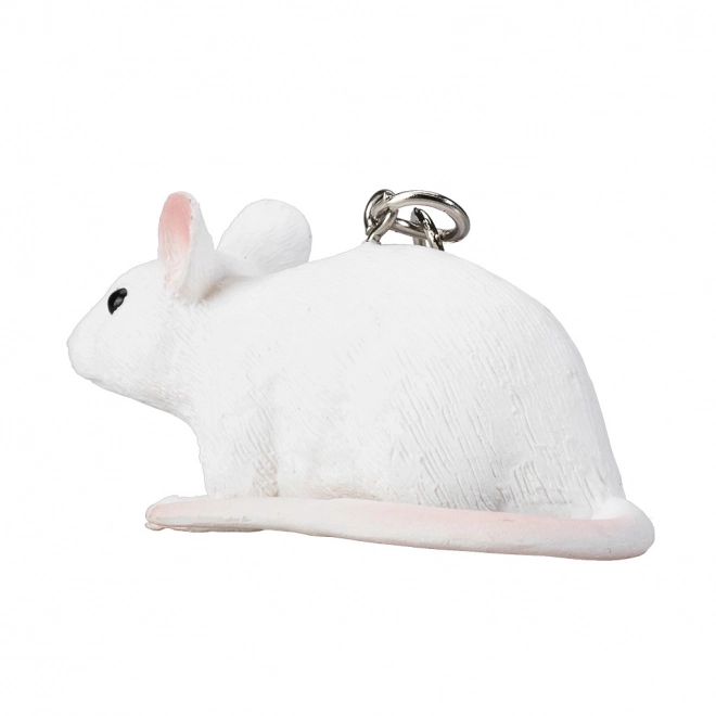 Realistischer Schlüsselanhänger Maus