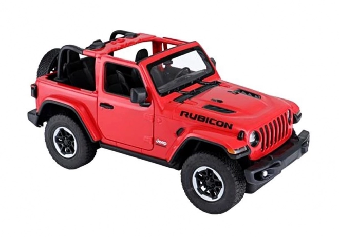 Auto R/C Jeep Wrangler Rubicon 1:14 Rastar – Rouge