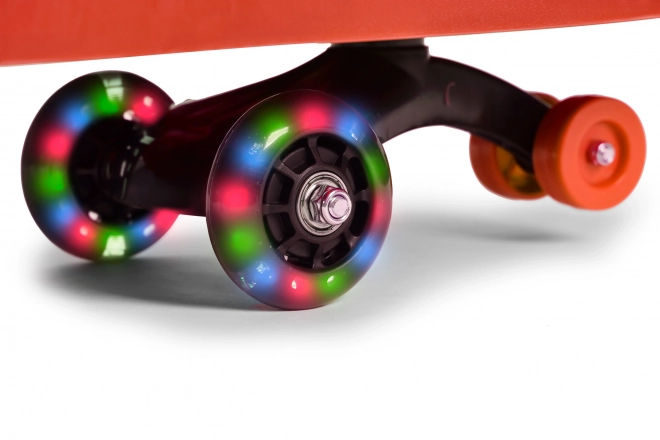 Ride-On Wiggle Car with LED Wheels by Ecotoys - Red