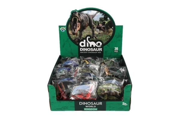 Plastic dinosaurus 7-9 cm mix soorten in zakje