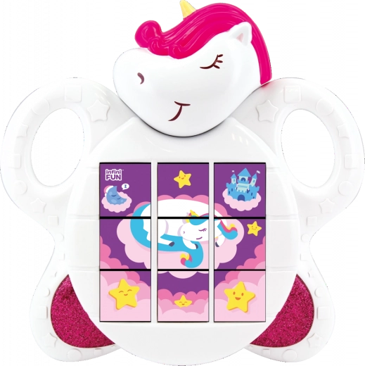Puzzle coulissant interactif Licorne avec sons