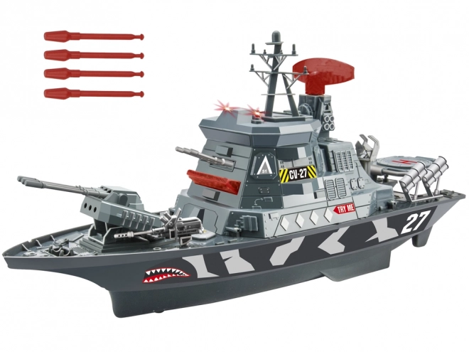 Militaire militaire schepen Militaire lichten Geluiden
