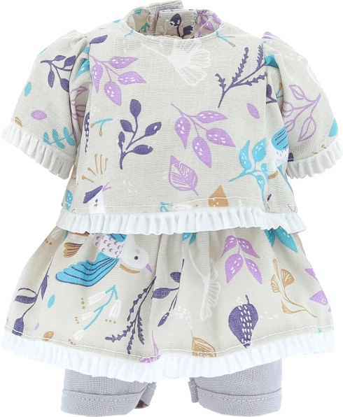 Petitcollin outfit Romane voor pop van 27 cm