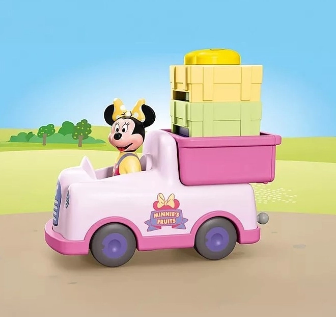 Set van figuren JUNIOR & Disney Mickey Mouse en fruit sorteerder
