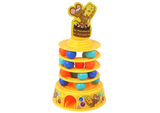 Arcadespel Mouse Balls Slide Tower Balls