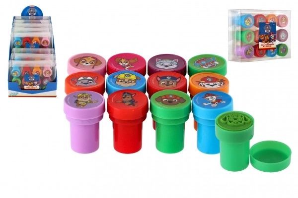 Zelfinktkussens 12 stuks plastic Paw Patrol in blister 12x9cm 10 stuks in doos