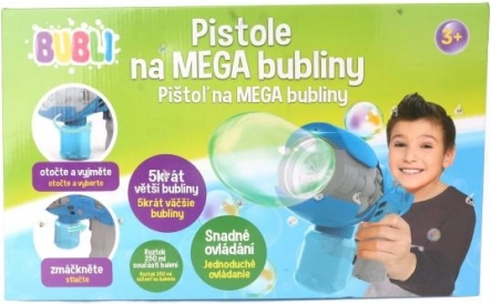 Pistole für Mega-Seifenblasen