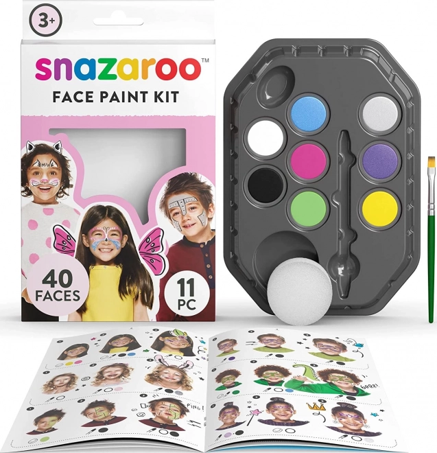 Snazaroo set de 8 couleurs pour le visage Fantasy