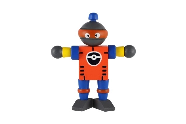Robot hout 12cm vanaf 18 maanden - 1 stuk