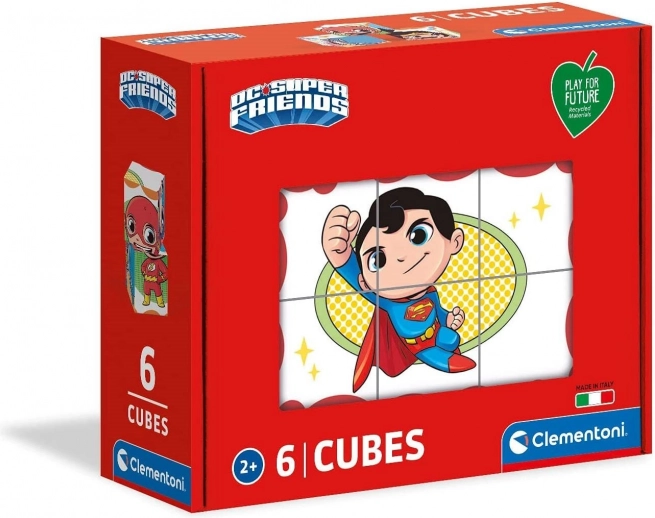 CLEMENTONI Play For Future Beeldenkubussen Supervrienden, 6 kubussen