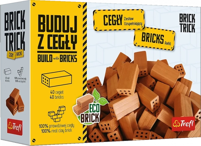 Trefl Brick Trick lot complémentaire de longues briques – 40 pcs