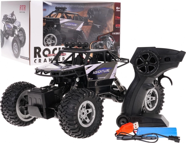 RC Off-Road Car Rock Shake 1:14 4x4 – Blue