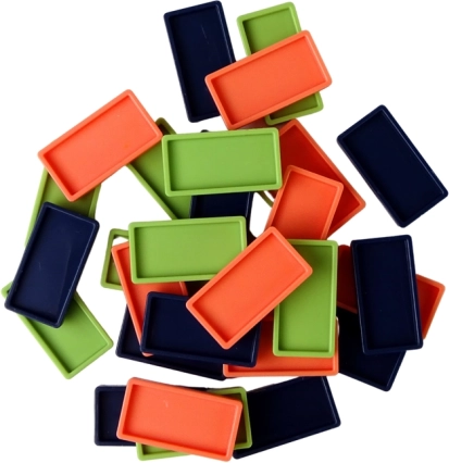 Colorful tiles for creative play