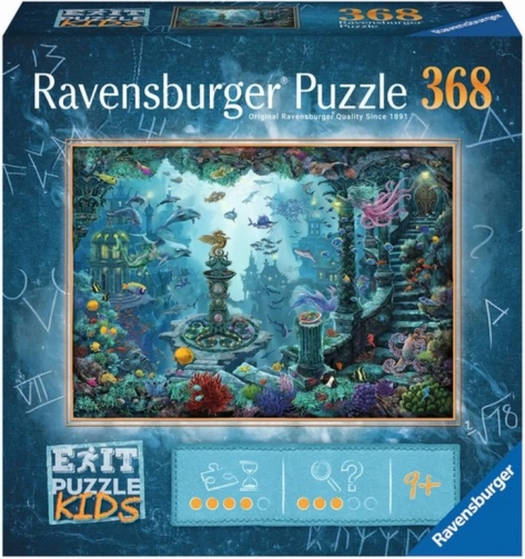 Ravensburger Escape-Puzzle Kids Versunkenes Atlantis 368 Teile