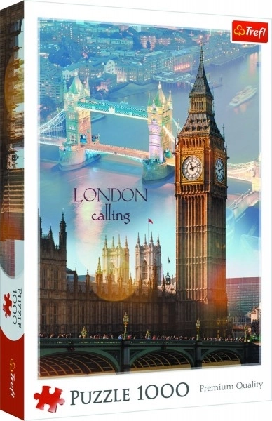 Puzzel Londen bij zonsopgang 1000 stukjes