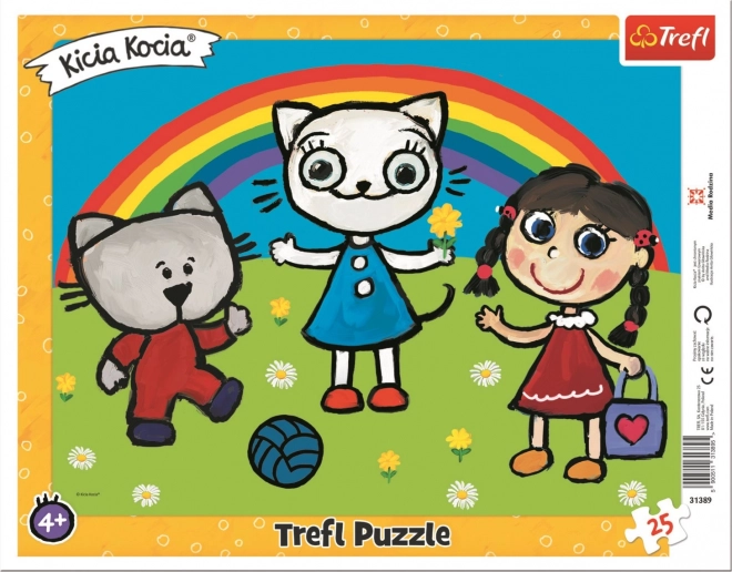 Puzzel KICIA KOCIA Zonnige dag 25 stukjes