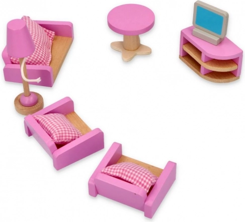 Meubels voor de salon van poppenhuizen