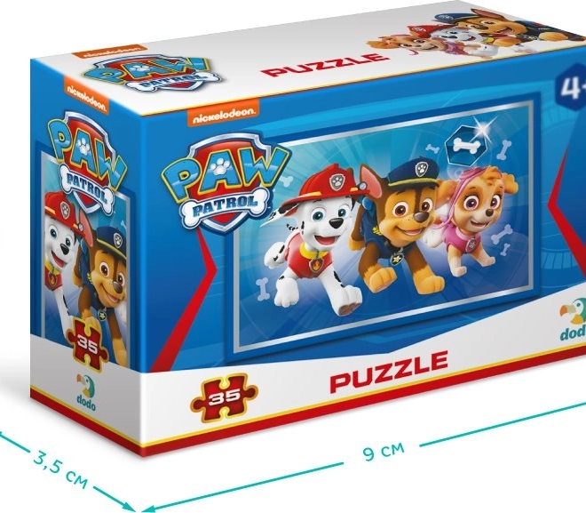 Puzzel Paw Patrol: Sterk Trio 35 stukjes