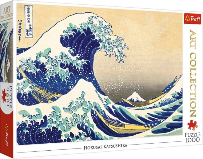 Puzzle 1000 pièces Art Collection La Grande Vague au large de Kanagawa