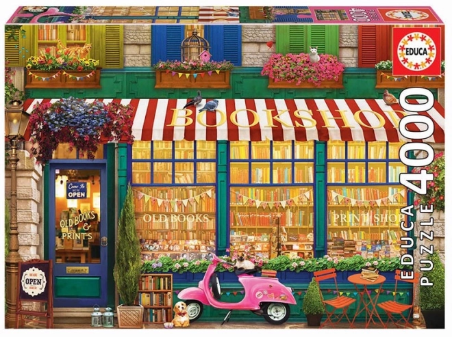 Puzzle Vintage Bookstore 4000 Pieces