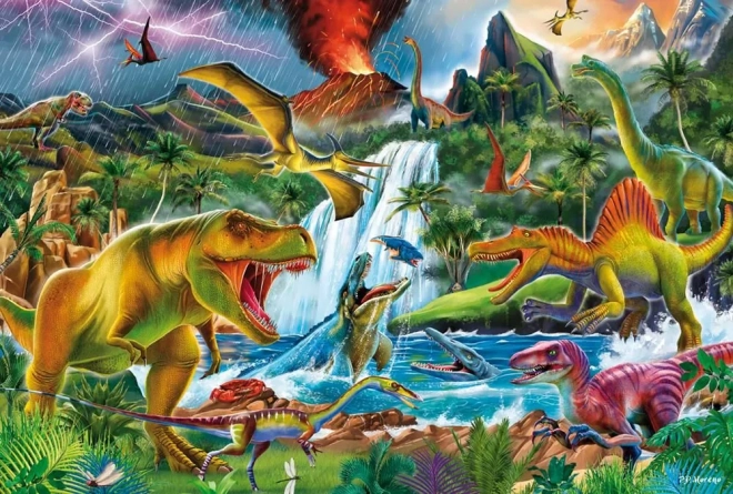 Puzzle Urzeitgiganten 200 Teile von Schmidt