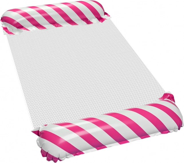 Pink Inflatable Lounger for Beach and Pool