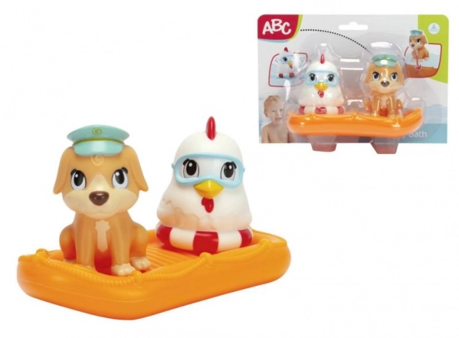 Animaux marins pour le bain