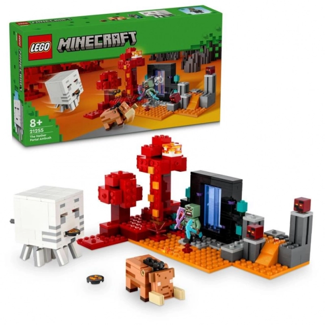 LEGO Minecraft Ambush at the Nether Portal