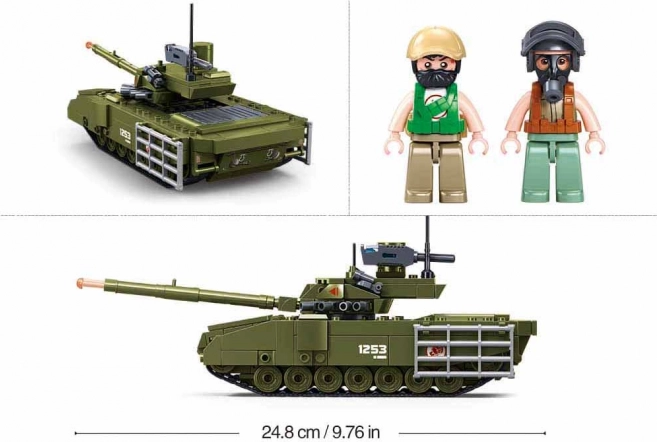 Set de construction Tank Armata Sluban Army