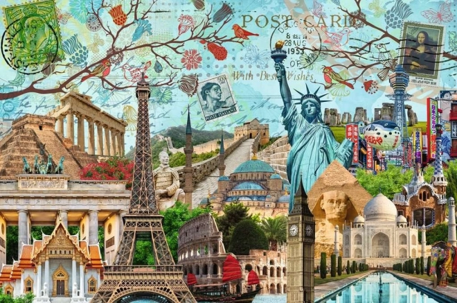 Puzzel 5000 stukjes Grote Stad