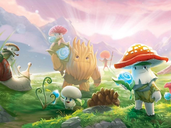 Strategic Board Game Mycelium: Valley of a Thousand Dew Drops