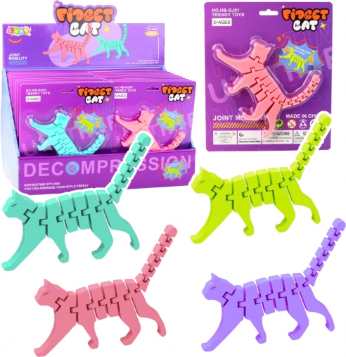 Puzzle Chat Fidget 3D Assemblage