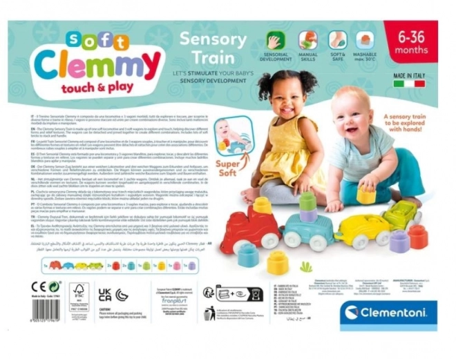 Soft Sensory Train with Blocks