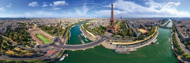 Eurographics puzzle panoramique Paris 1000 pièces – AirPano