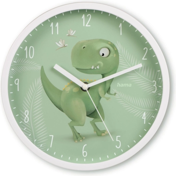 Kinderwandklok Dino 25 cm