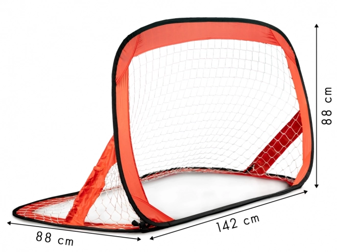 ECOTOYS Kindervoetbaldoelen 2 stuks