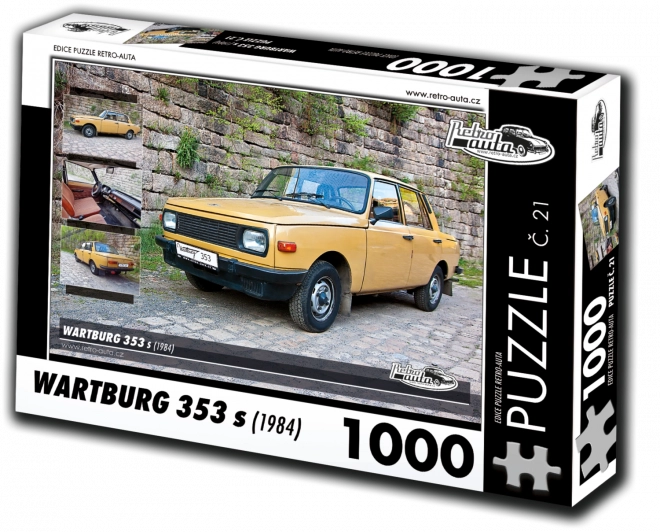 Puzzel Retro Auto's Wartburg 353 S 1000 stukjes