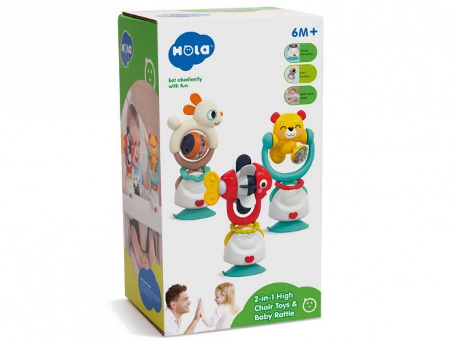 Rammelaar Beer 2in1 met Zuignap