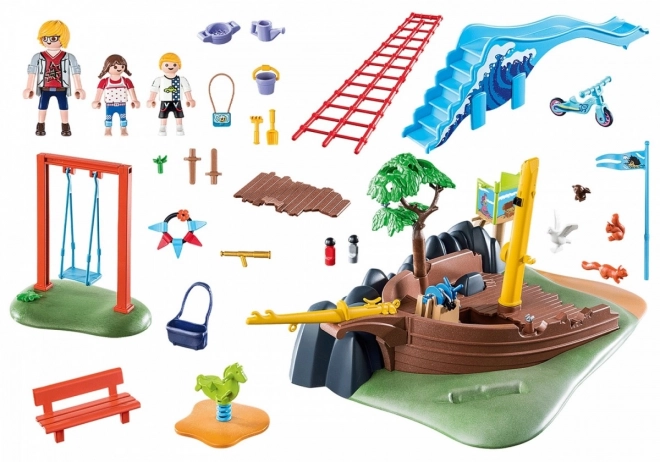 PLAYMOBIL® City Life 70741 Speeltuin met scheepswrak
