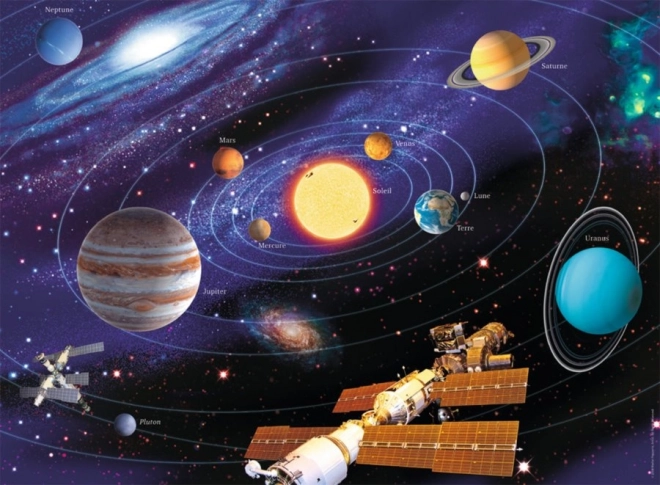 Ravensburger Puzzle Système solaire 500 pièces
