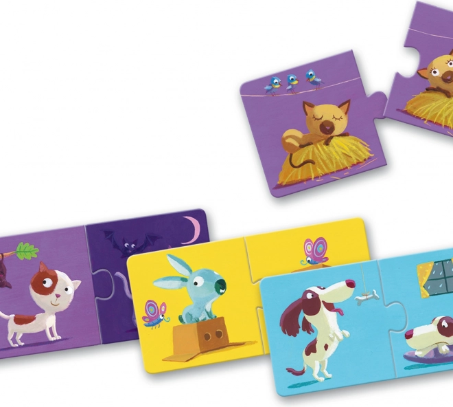 DJECO Duo Puzzle Opposites