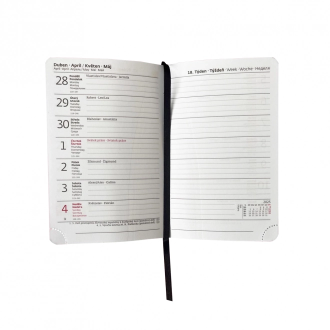 Weekagenda A6 Pastelini paars