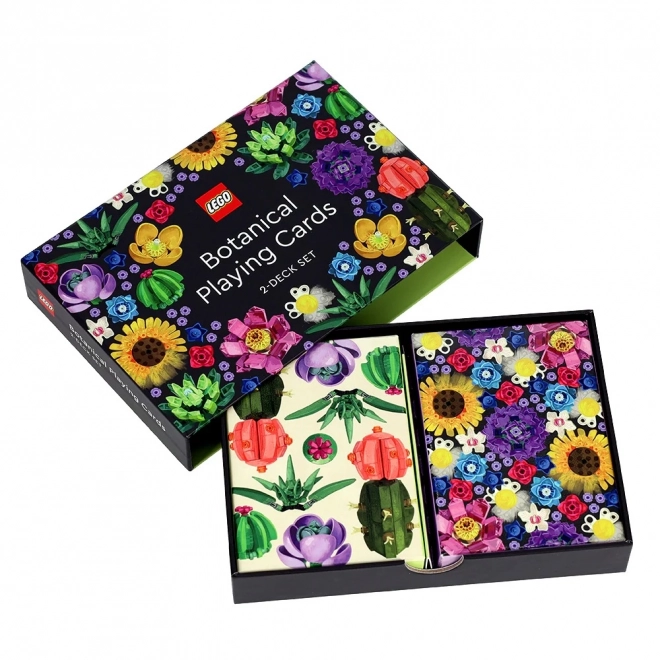 Botanische speelkaarten LEGO van Chronicle Books